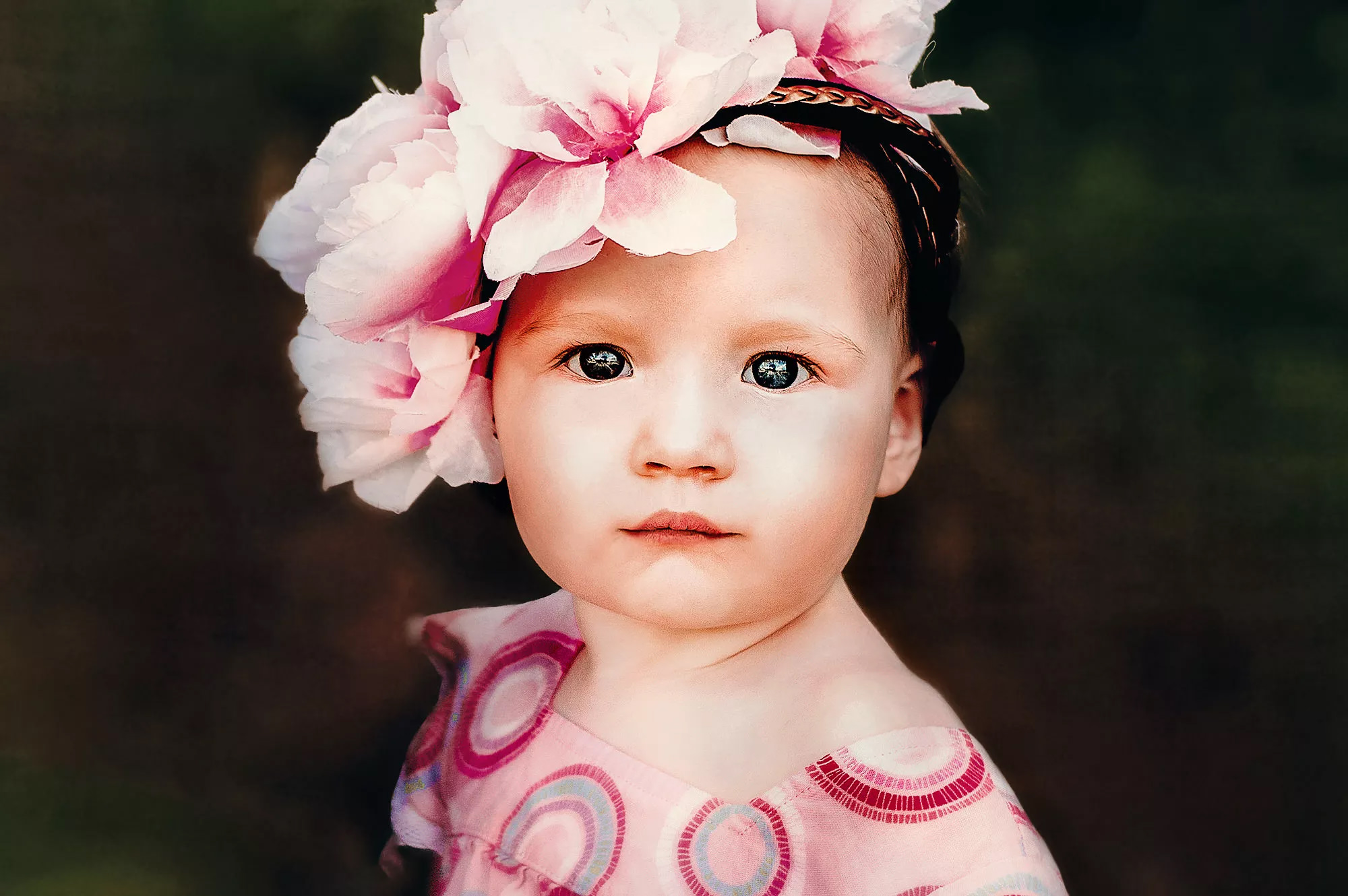 Brown Beauty – Toddler Fine Art Photography Northern Idaho