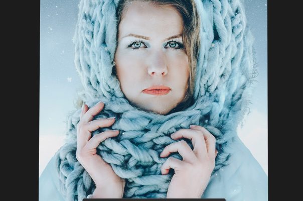 Arctic Sapphire Winter Wool – Fine Art Winter Portraits In Northern Idaho