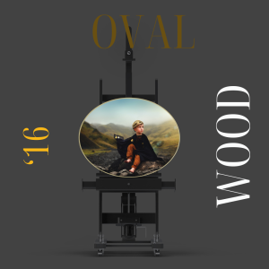 OVAL Wood 16 x 20 - Fine Art - $370