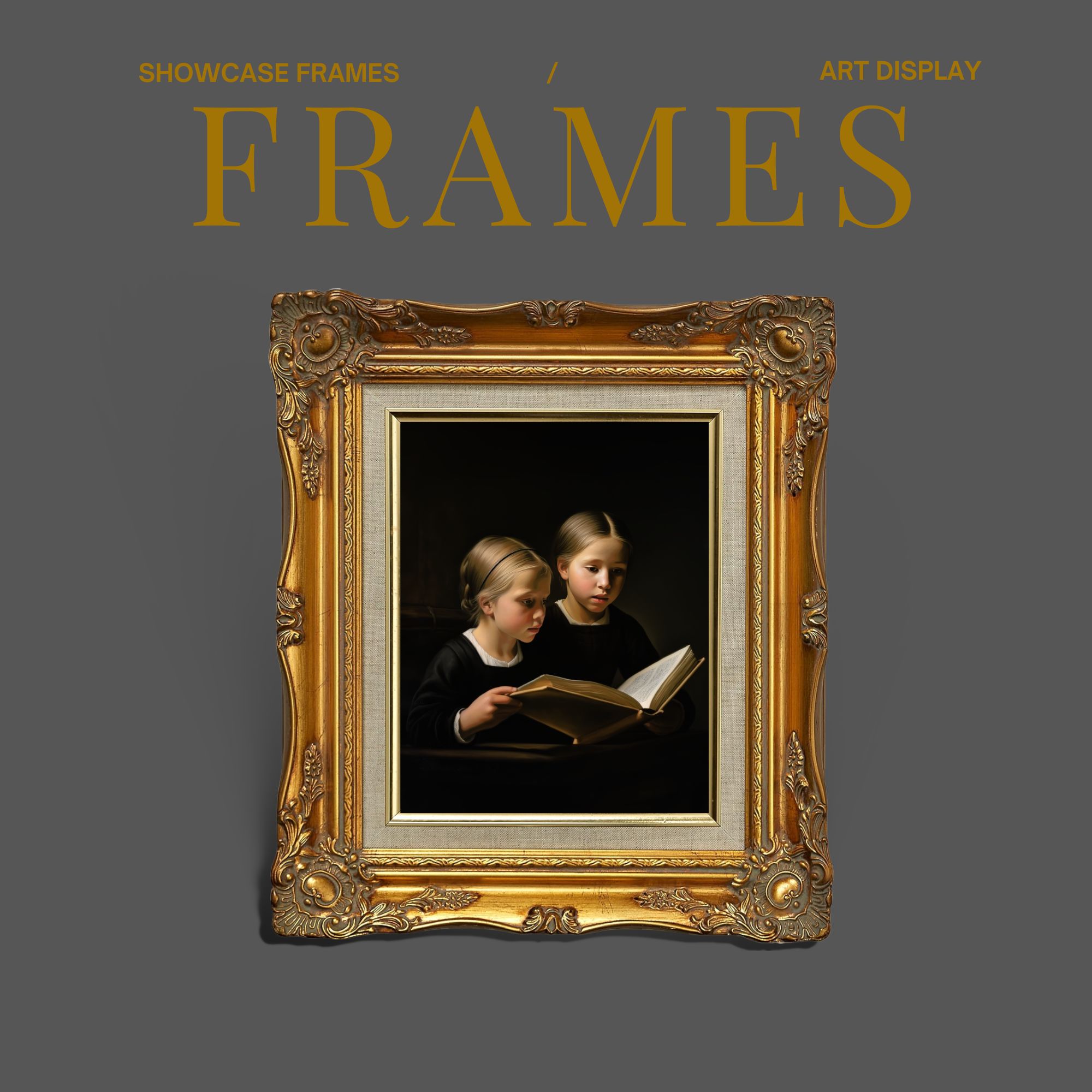 13.7x19.7 Black Wood Photo Frame Collage With White Mat - Holds 9 4x6 Pictures
