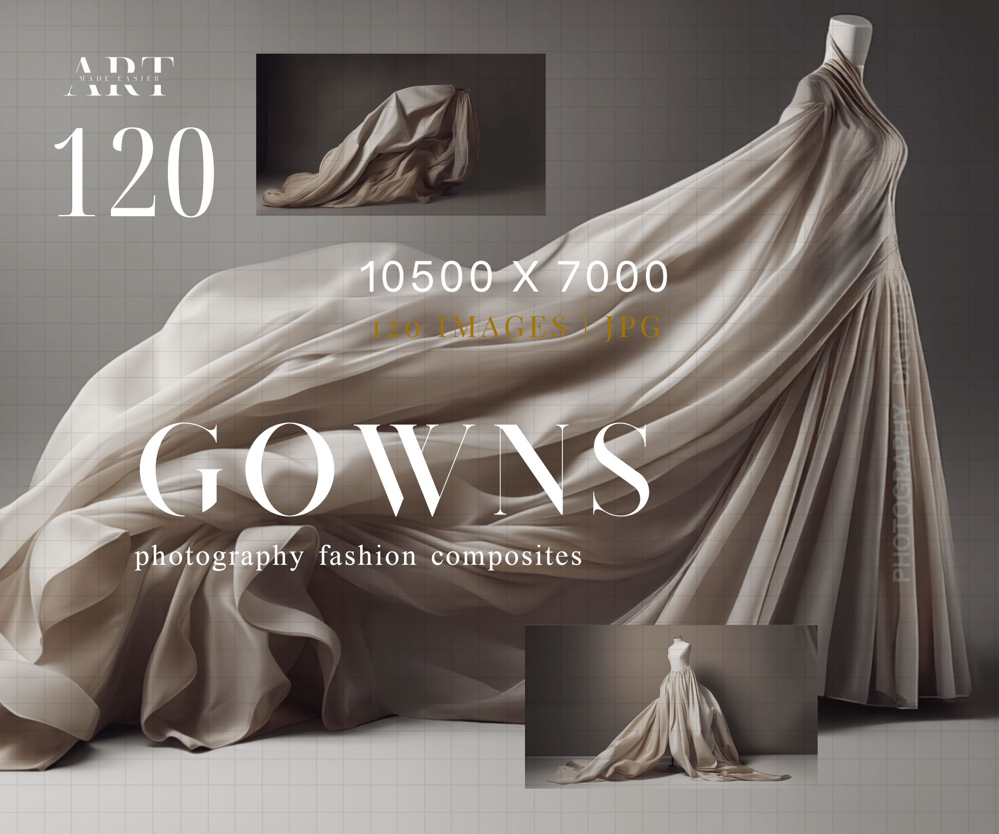 Dress Overlay Fine Art Backdrops Dress Clipart Flowing Fabric Digital Gowns Digital Gowns Digital Studio Gown Digital Flying Dress (7)-min