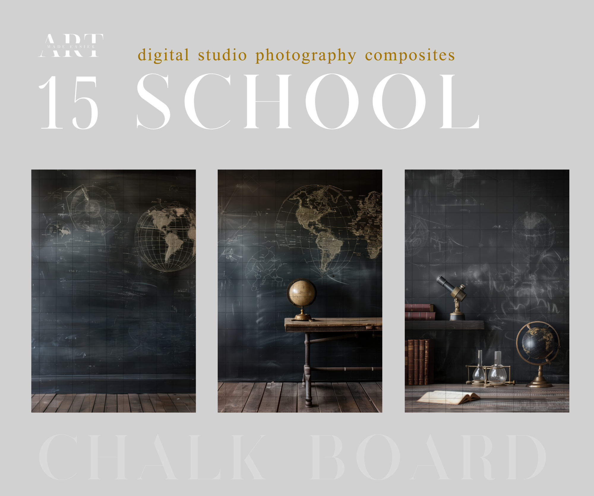 Back to School Background School Backdrop School Portrait School Composite Studio Blackboard Background Chalk Board Backdrop Portrait (6)