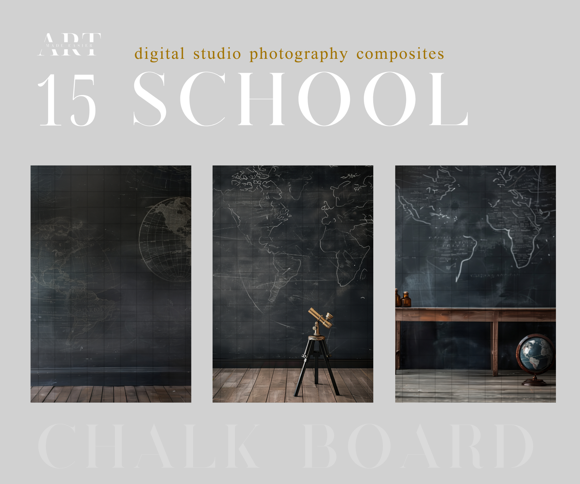 Back to School Background School Backdrop School Portrait School Composite Studio Blackboard Background Chalk Board Backdrop Portrait (7)