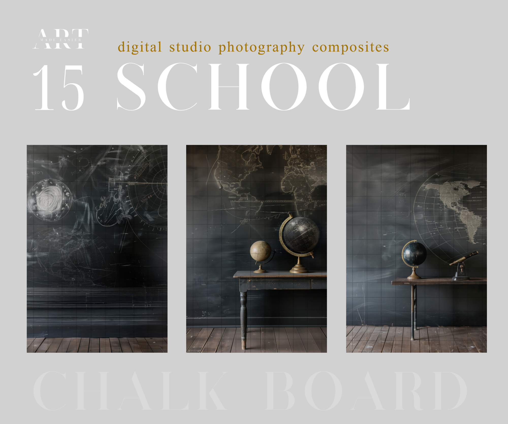 Back to School Background School Backdrop School Portrait School Composite Studio Blackboard Background Chalk Board Backdrop Portrait (8)