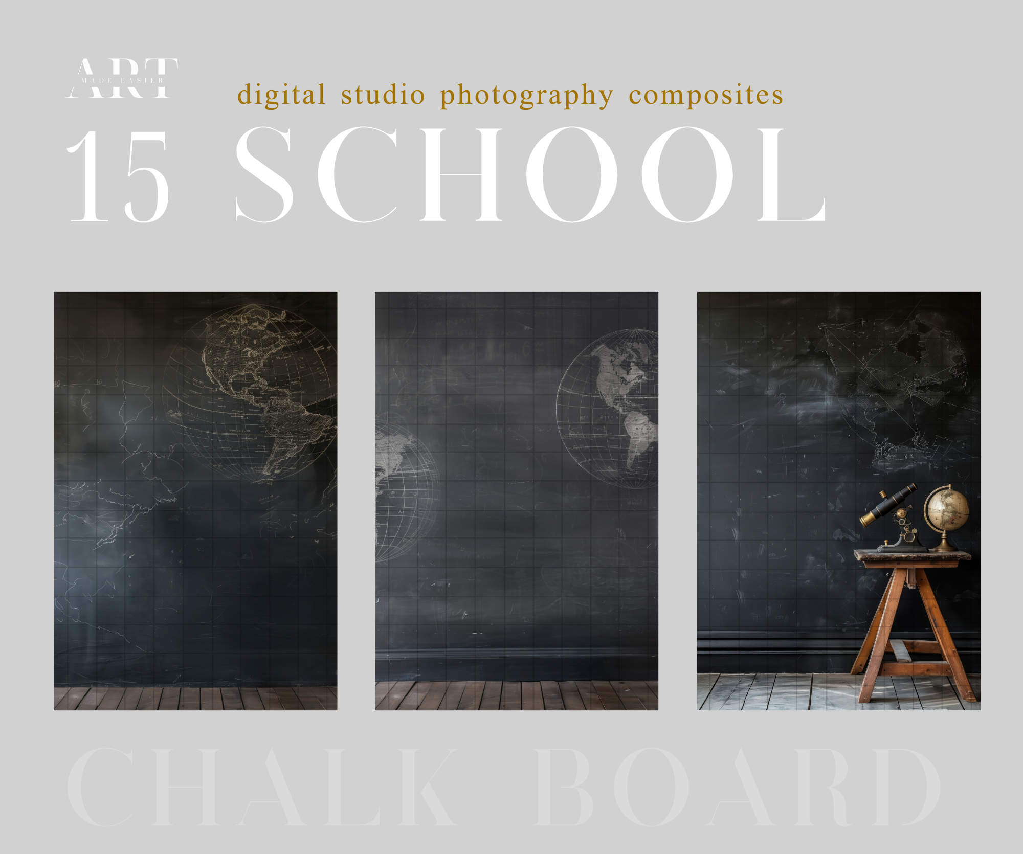 Back to School Background School Backdrop School Portrait School Composite Studio Blackboard Background Chalk Board Backdrop Portrait (9)