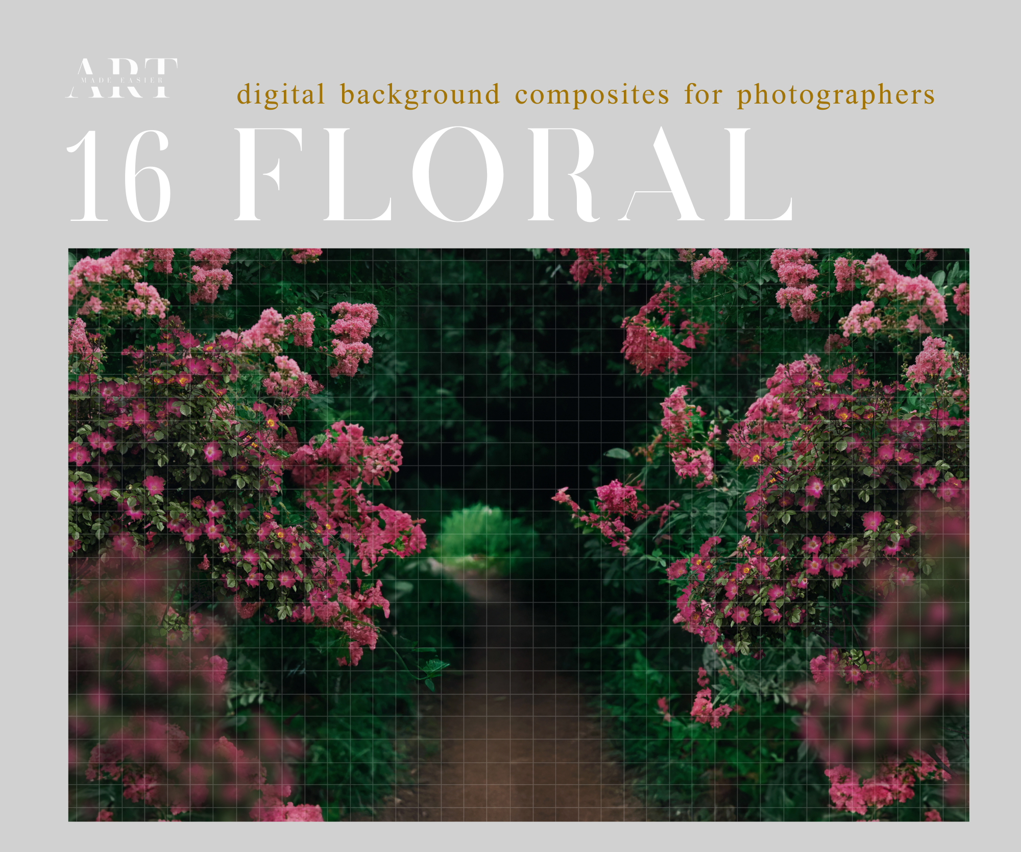 Flower Backdrop Spring Backdrop Maternity Backdrop Wedding Backdrop Wild Flower Field Summer Backdrop Photoshop Composite Flower PNG Cutout (6)