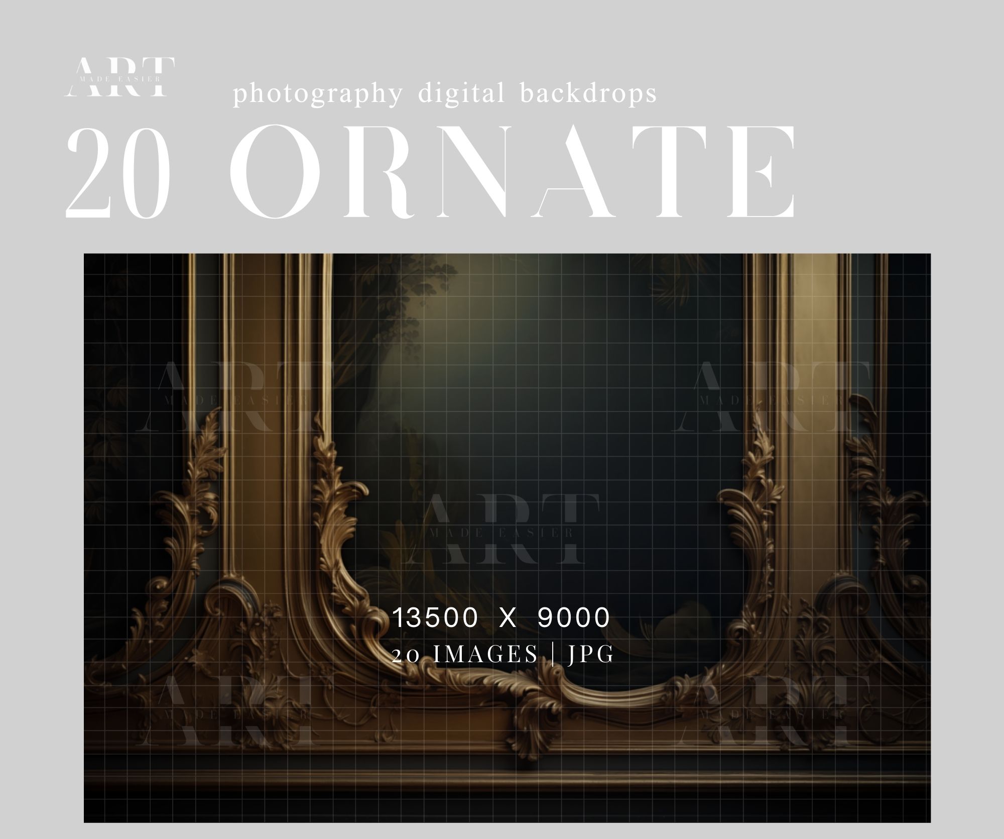 Rococo background Ornate backdrop Baroque interior Greenery backdrop Luxury digital backdrop Palace composite Fantasy interior backdrop (17)