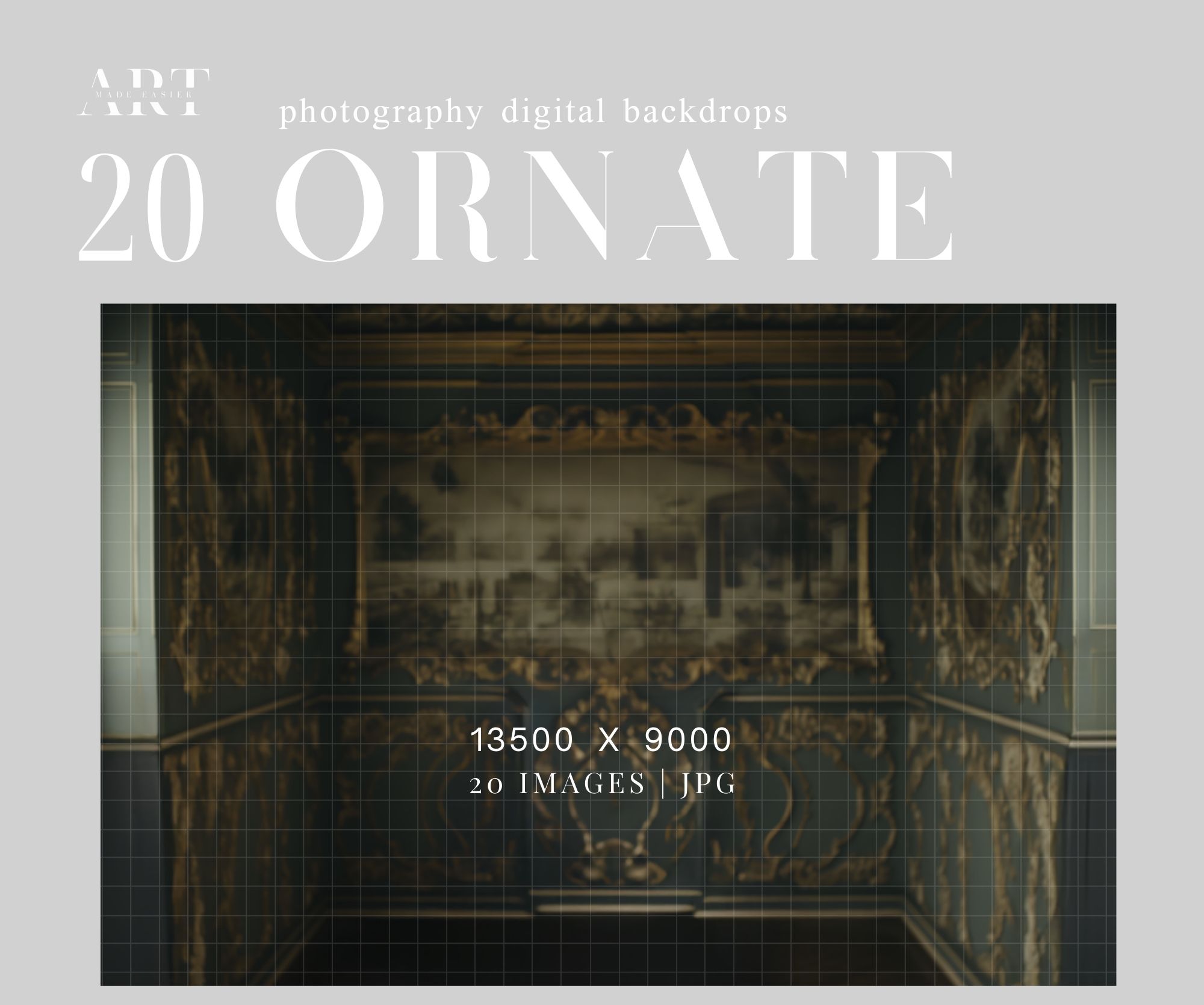 Rococo background Ornate backdrop Baroque interior Greenery backdrop Luxury digital backdrop Palace composite Fantasy interior backdrop (9)
