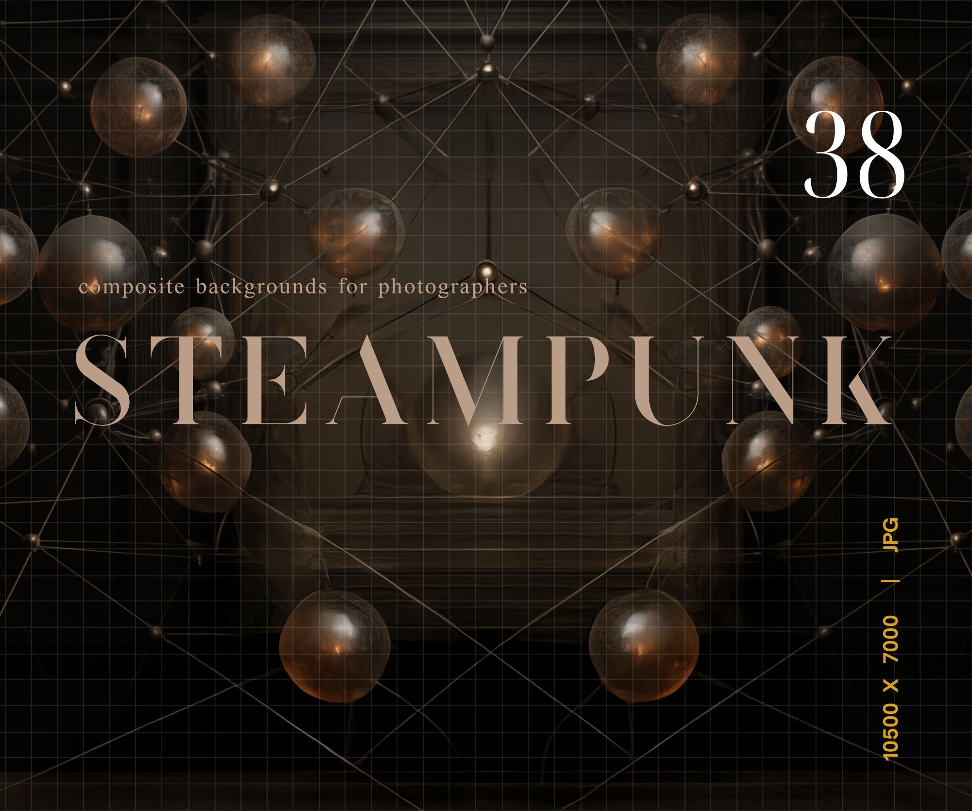 Steampunk Background Virtual Background Masculine Digital Grunge Background Victorian Background Steampunk Scrapbook vtuber Medieval (1)