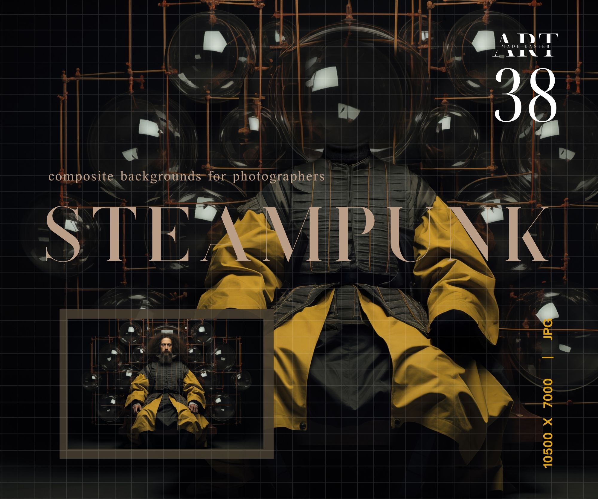 Steampunk Background Virtual Background Masculine Digital Grunge Background Victorian Background Steampunk Scrapbook vtuber Medieval (28)