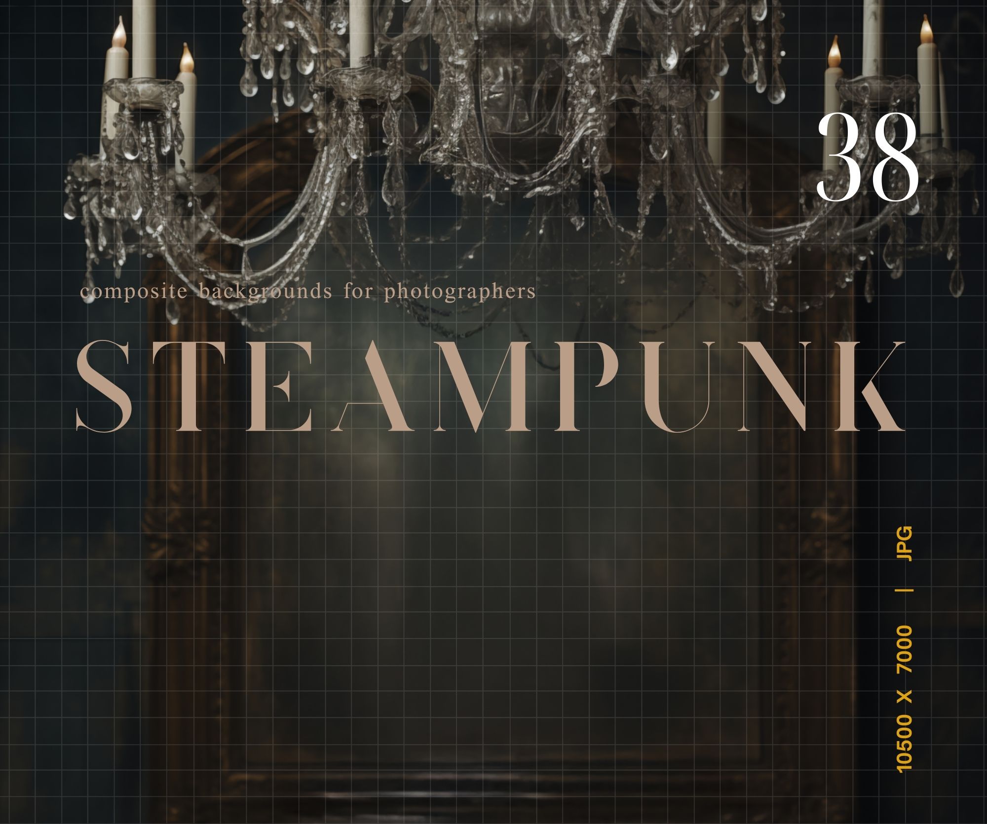 Steampunk Background Virtual Background Masculine Digital Grunge Background Victorian Background Steampunk Scrapbook vtuber Medieval (4)